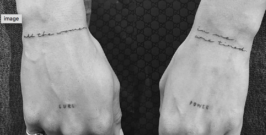Kleine Fineline Tattoos